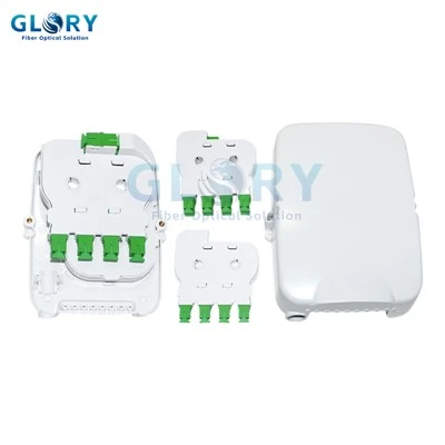 8 Core Fiber Optic Termination Box