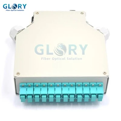 12 Port DIN Rail Fiber Terminal Box
