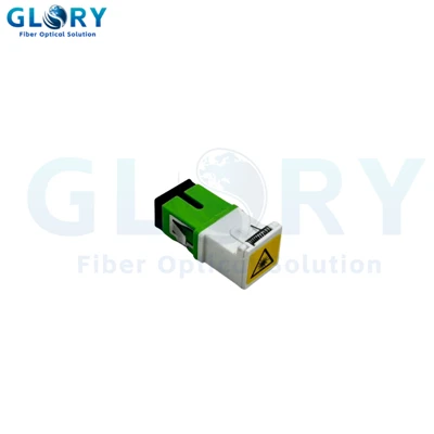 Dust Proof SC Flip Fiber Optic Adaptor