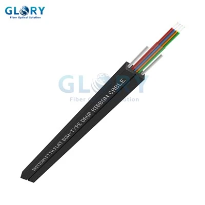 Flat Drop Fiber Cable