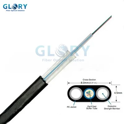 Flat Drop Fiber Optic Cable