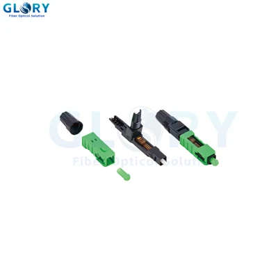 SC APC Optical Fiber Quick Connector
