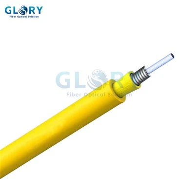Yellow Fibre Optic Cable